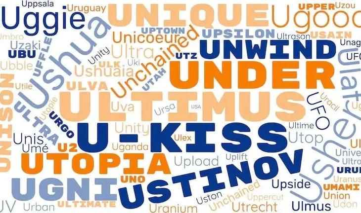 Nom de chien en U pour mâle et femelle