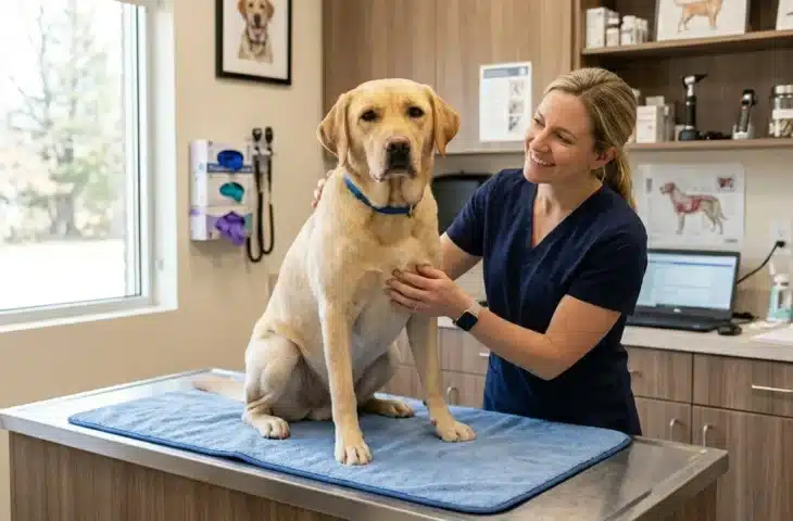 Les soins vétérinaires les plus fréquents chez le chien selon l’âge